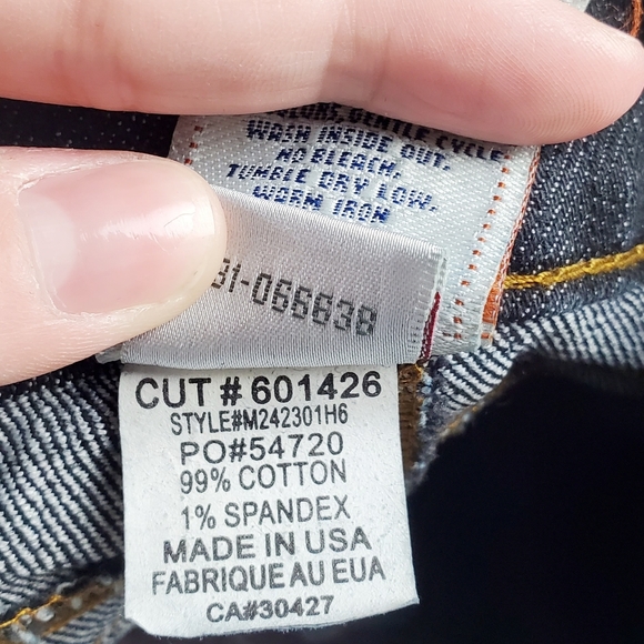 True Religion Painted Straight Jeans Size 28 - Picture 9 of 9